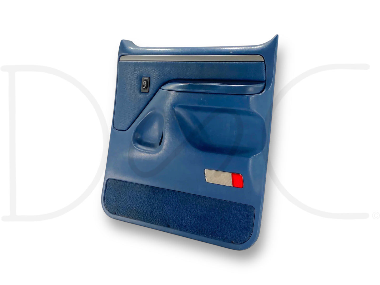 94-97 Ford F250 F350 RH Right Passenger Rear Door Panel Power Blue OE