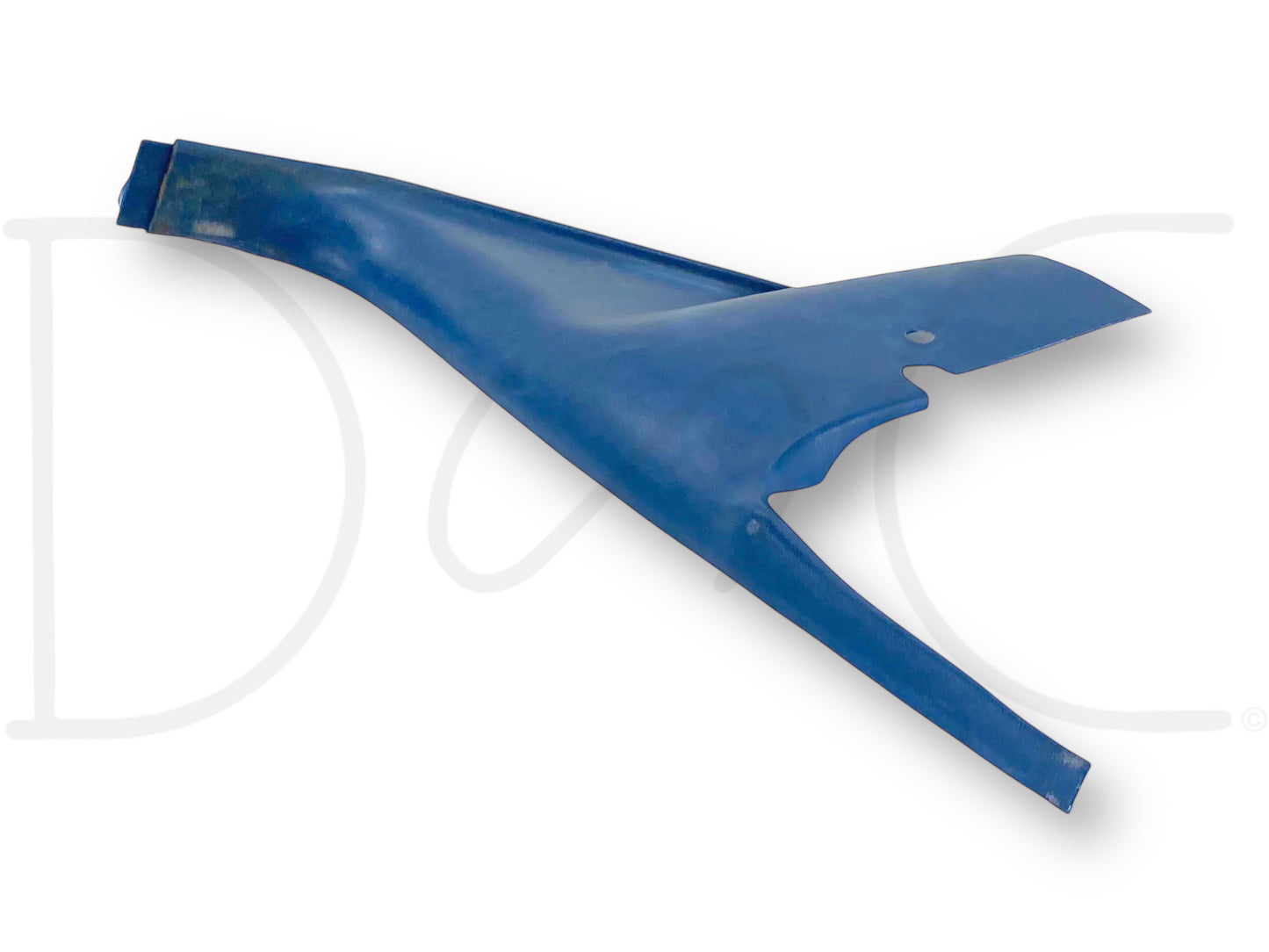 92-97 Ford F250 F350 RH Right Passenger Lower Kick Panel Trim Blue OE