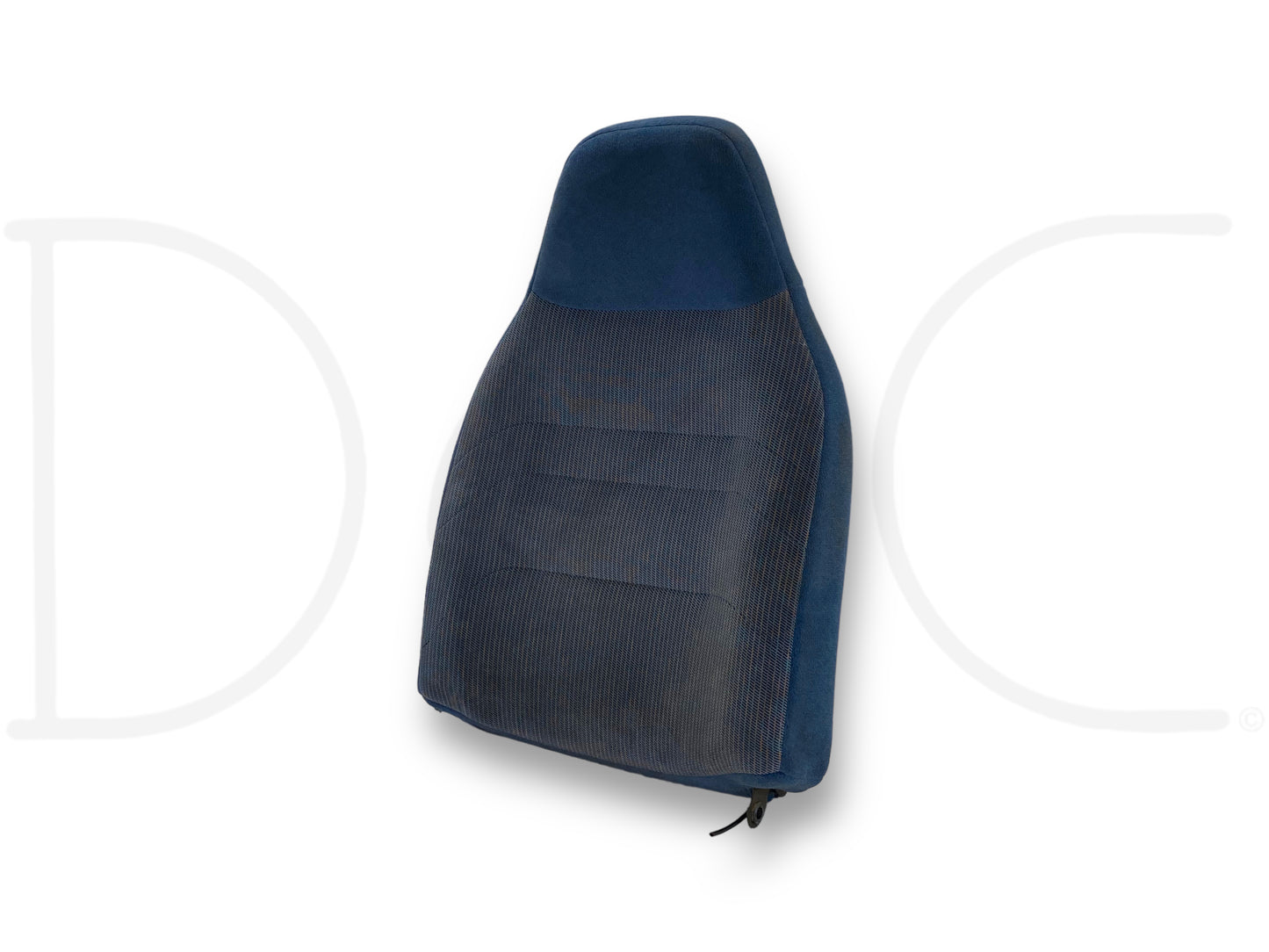 92-97 Ford F250 F350 RH Right Passenger Seat Back Upper Cushion Blue 40/20/40