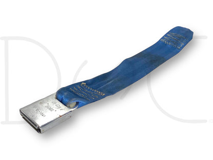 92-97 Ford F250 F350 Center Rear Seat Belt Seatbelt Latch Buckle Blue OE