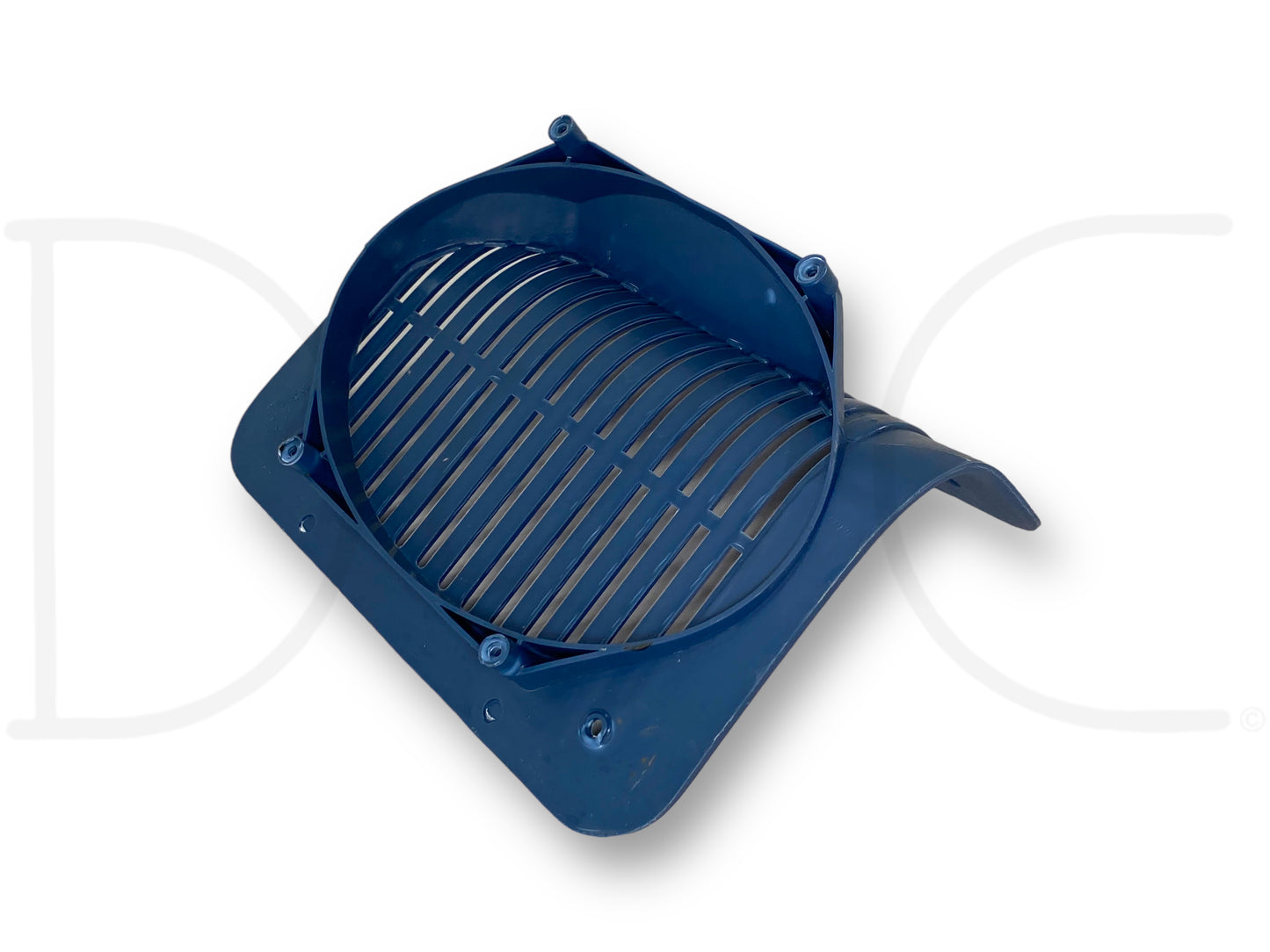 92-97 Ford F250 F350 LH Left Driver Rear Speaker Grill Cover Blue OEM