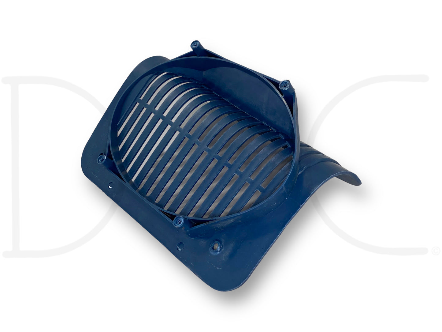 92-97 Ford F250 F350 RH Right Passenger Rear Speaker Grill Cover Blue OEM