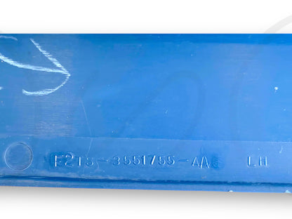 92-97 Ford F250 F350 Crew Cab Rear Upper Door Trim LH Left Blue
