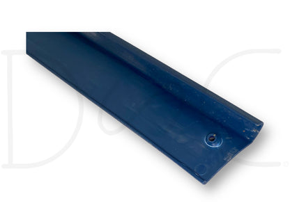 92-97 Ford F250 F350 Crew Cab Rear Upper Door Trim LH Left Blue