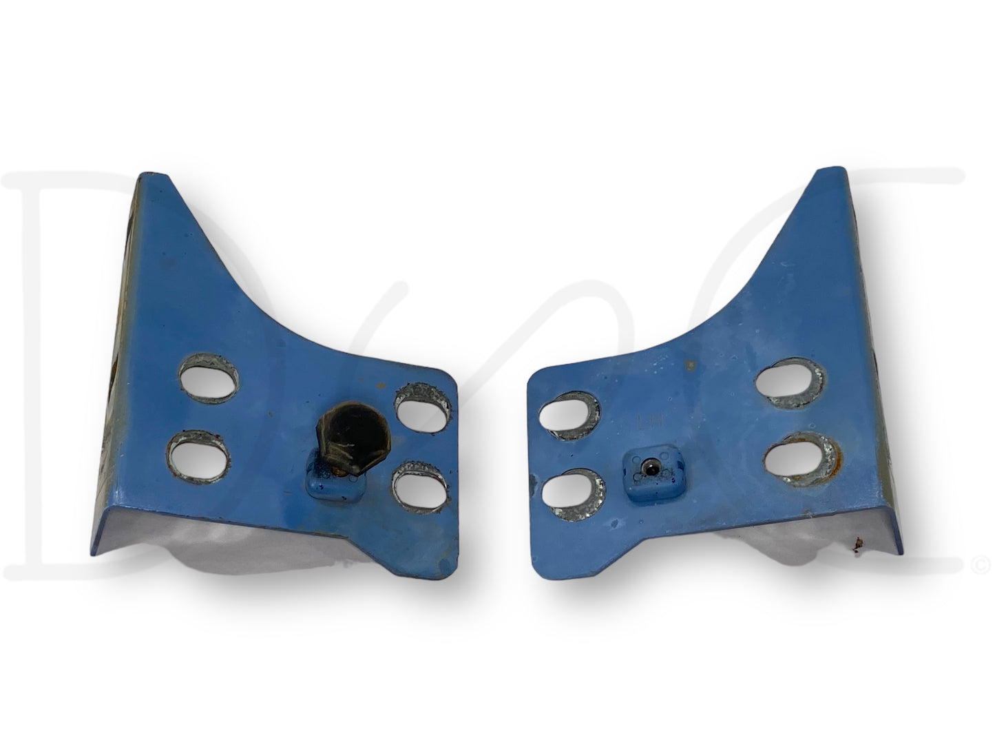 92-97 Ford F250 F350 Fender To Core Support Brackets OE Corner Bracket Set