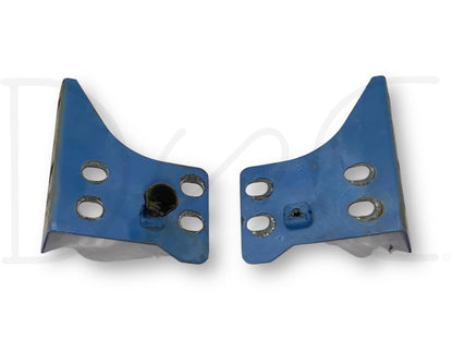 92-97 Ford F250 F350 Fender To Core Support Brackets OE Corner Bracket Set