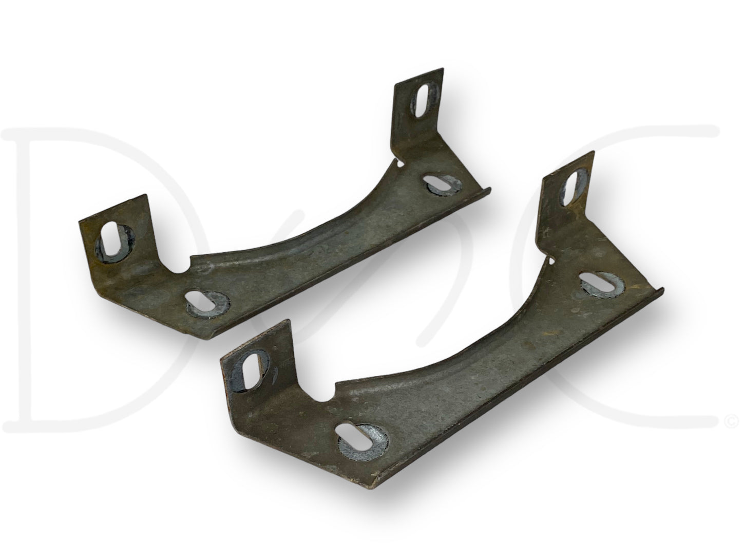 92-97 Ford F250 F350 Header Panel To Core Support Bracket Set OE Brackets