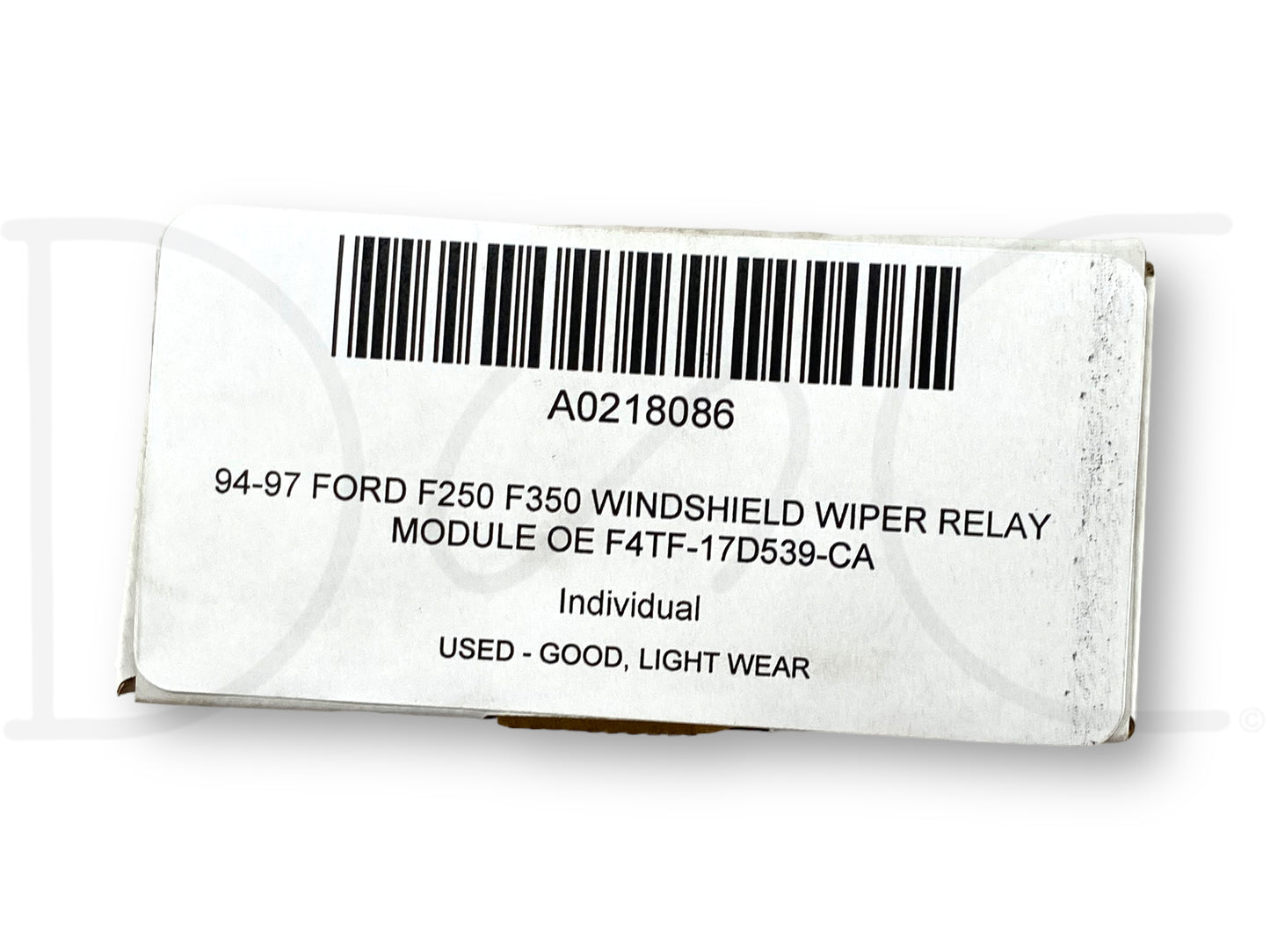 94-97 Ford F250 F350 Windshield Wiper Relay Module OE F4Tf-17D539-Ca