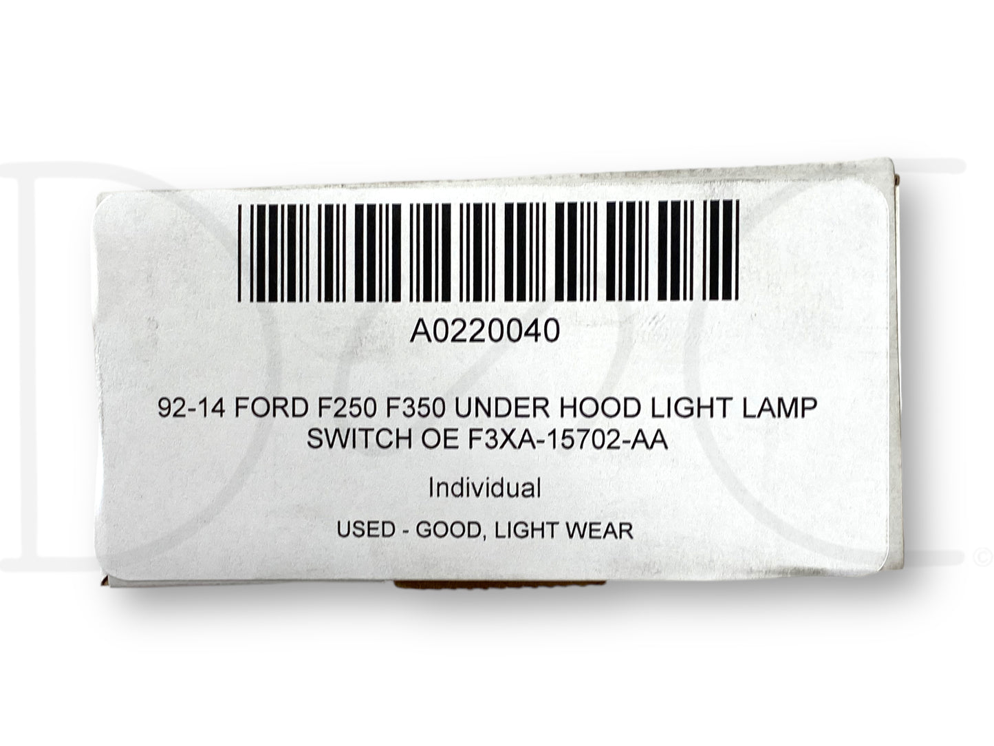 92-14 Ford F250 F350 Under Hood Light Lamp Switch OE F3Xa-15702-Aa