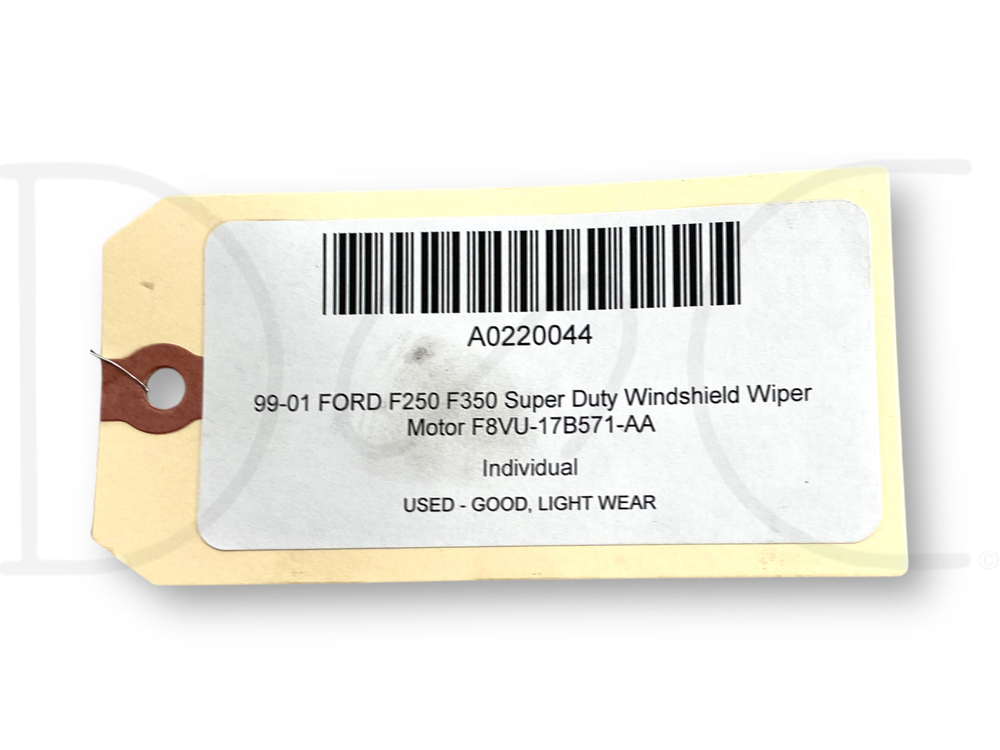 99-01 Ford F250 F350 Super Duty Windshield Wiper Motor F8Vu-17B571-Aa