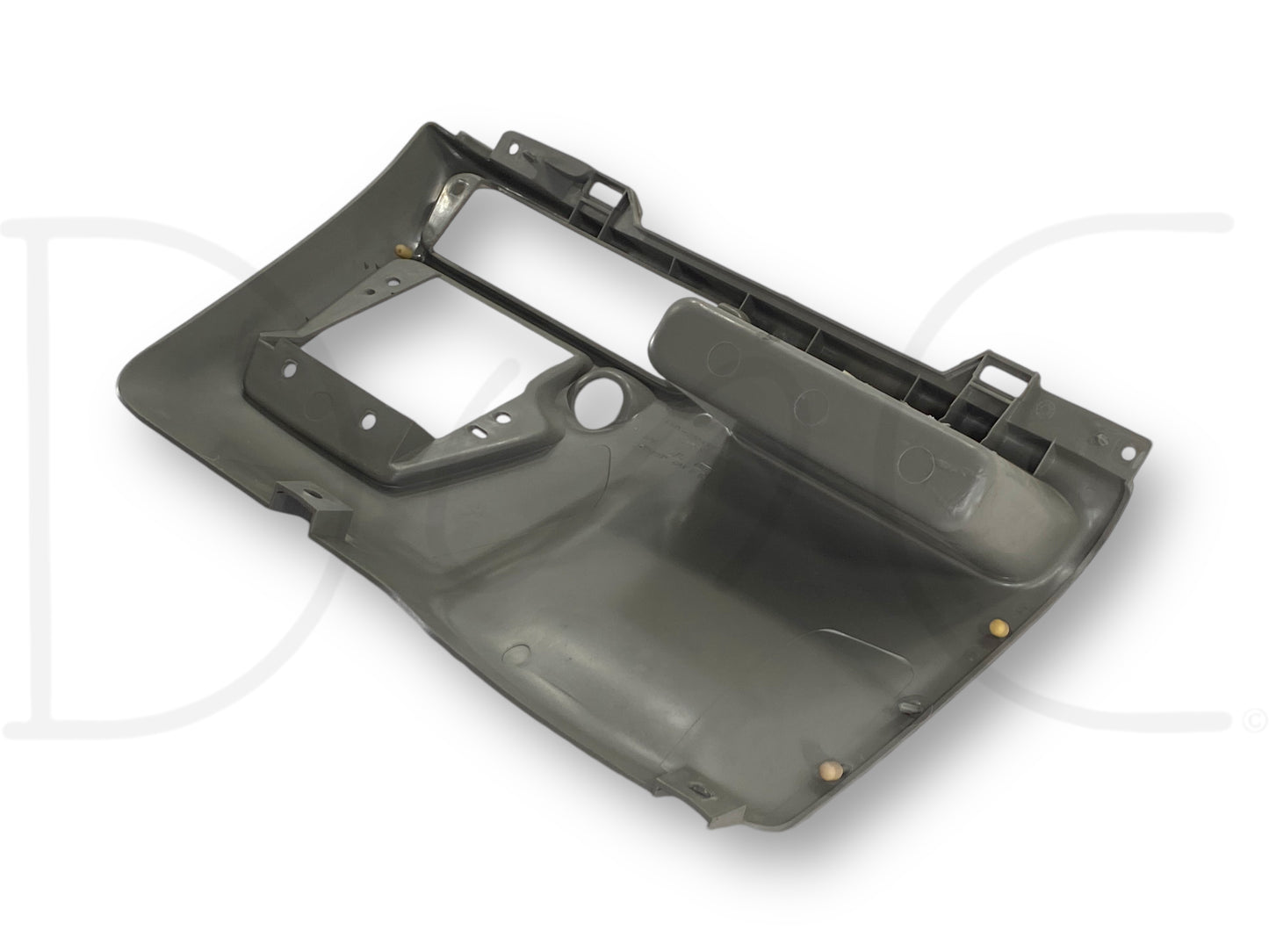 99-04 Ford F250 F350 Center Lower Dash Bezel Pocket Gray OE F81X-2504302-Ae