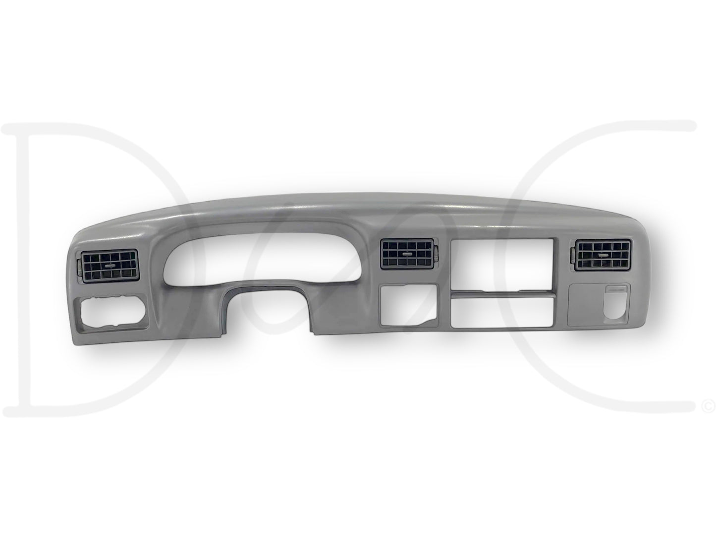 99-04 Ford F250 F350 Super Duty Dash Bezel Radio Cluster Trim Panel Gray OE