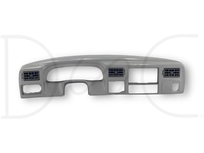 99-04 Ford F250 F350 Super Duty Dash Bezel Radio Cluster Trim Panel Gray OE
