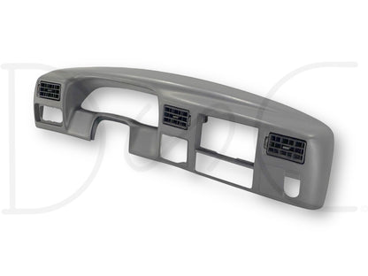 99-04 Ford F250 F350 Super Duty Dash Bezel Radio Cluster Trim Panel Gray OE