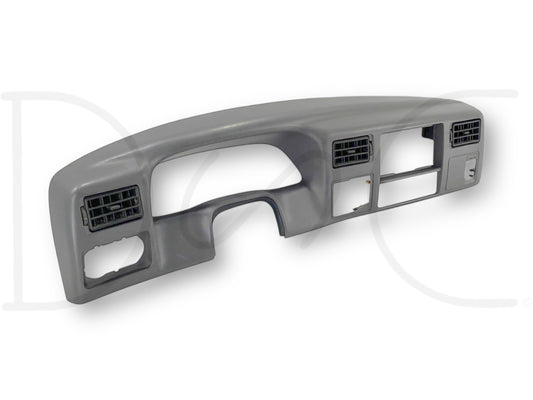 99-04 Ford F250 F350 Super Duty Dash Bezel Radio Cluster Trim Panel Gray OE