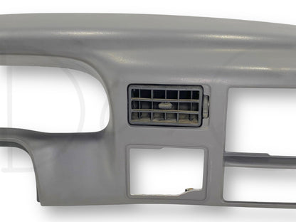 99-04 Ford F250 F350 Super Duty Dash Bezel Radio Cluster Trim Panel Gray OE