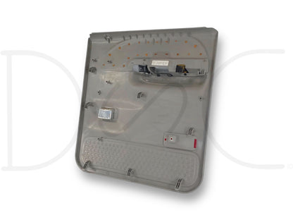 99-04 Ford F250 F350 LH Left Driver Rear Door Panel Power Gray Wood Grain OE