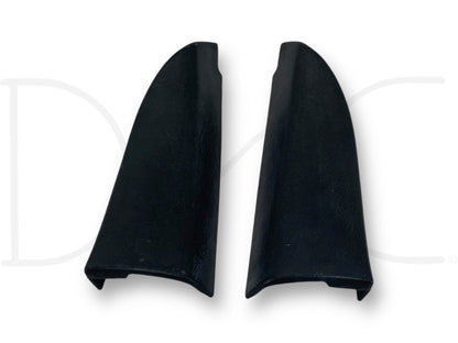 99-07 Ford F250 F350 LH RH Left Right Door Sail Trim Panel Covers Set Black OE