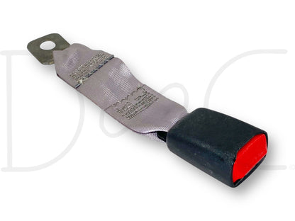 99-02 Ford F250 F350 Rear Back Seat Seatbelt Latch Buckle Gray OE