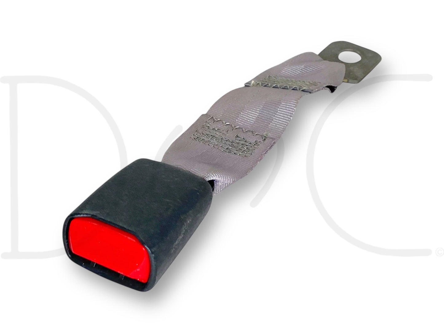 99-02 Ford F250 F350 Rear Back Seat Seatbelt Latch Buckle Gray OE