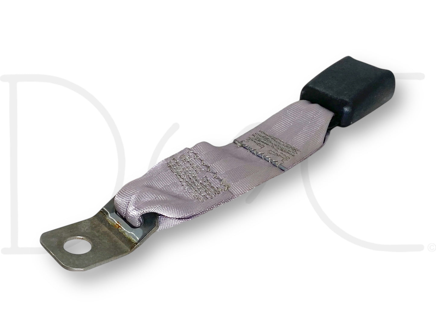 99-02 Ford F250 F350 Rear Back Seat Seatbelt Latch Buckle Gray OE