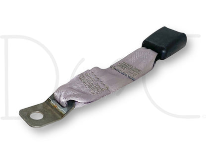 99-02 Ford F250 F350 Rear Back Seat Seatbelt Latch Buckle Gray OE