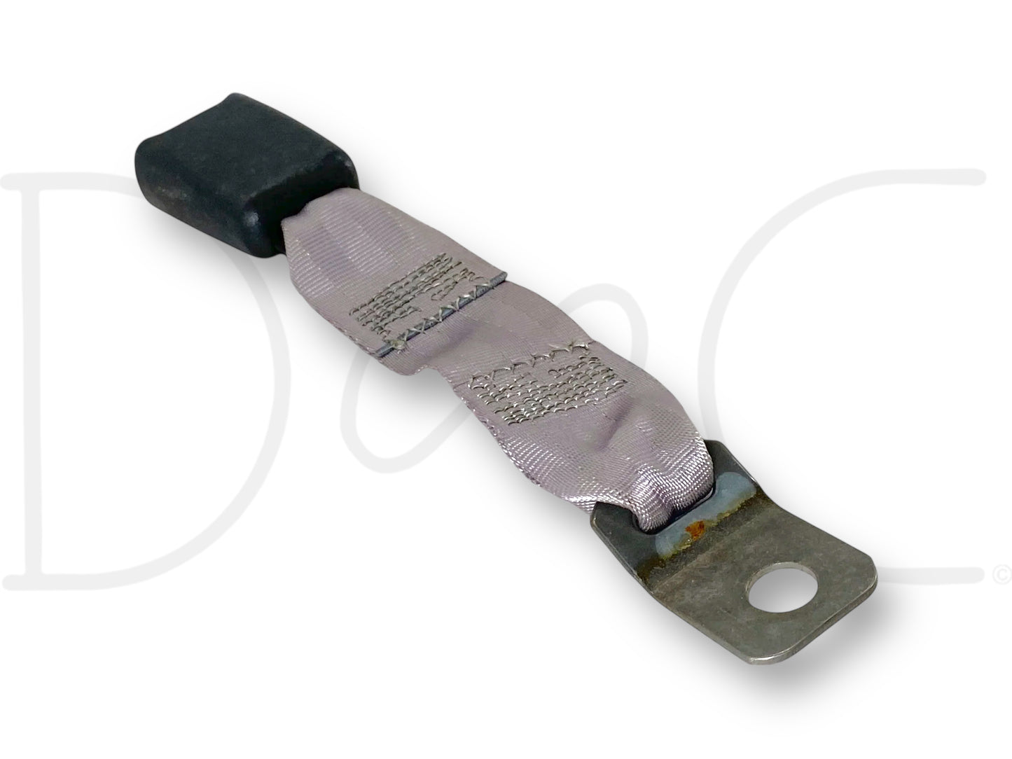 99-02 Ford F250 F350 Rear Back Seat Seatbelt Latch Buckle Gray OE