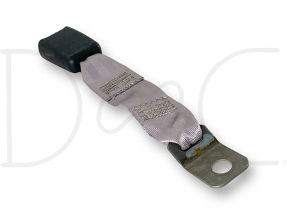 99-02 Ford F250 F350 Rear Back Seat Seatbelt Latch Buckle Gray OE