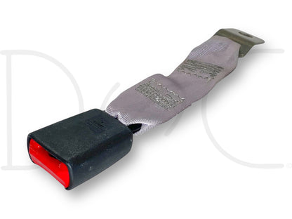 99-02 Ford F250 F350 Rear Back Seat Seatbelt Latch Buckle Gray OE