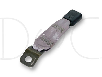 99-02 Ford F250 F350 Rear Back Seat Seatbelt Latch Buckle Gray OE