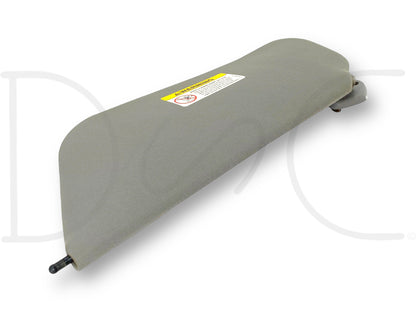 99-01 Ford F250 F350 RH Right Passenger Sun Visor Gray W/ Mirror OEM *Blem*