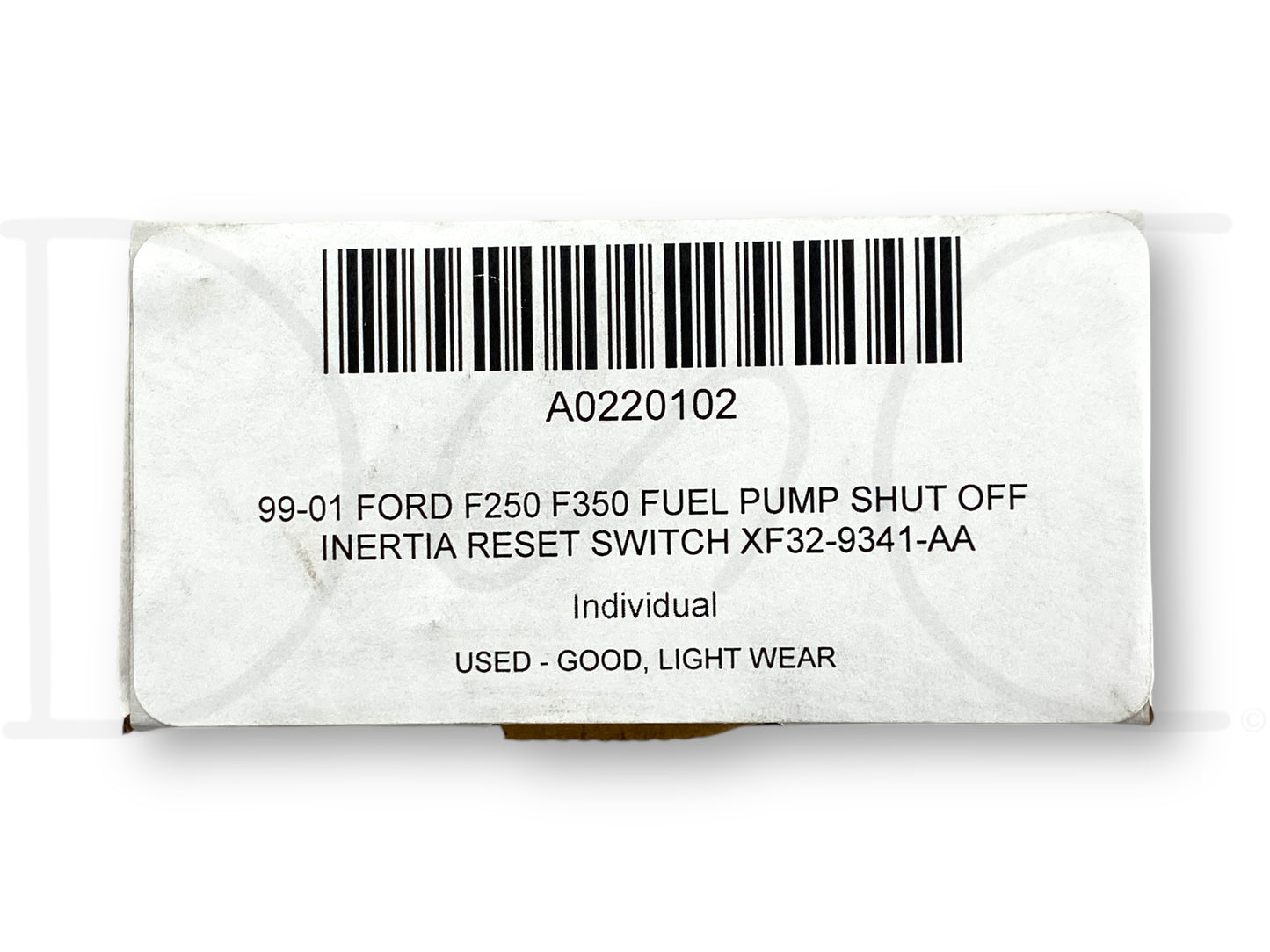 99-01 Ford F250 F350 Fuel Pump Shut Off Inertia Reset Switch Xf32-9341-Aa