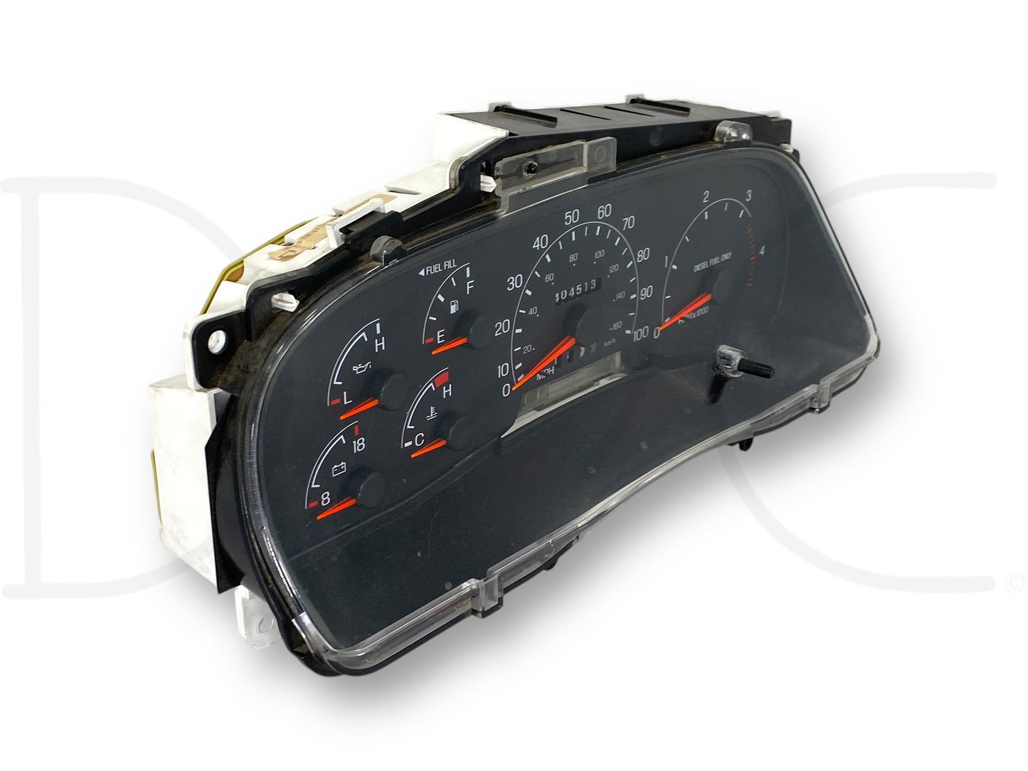 99-01 Ford F250 F350 7.3 7.3L Diesel A/T Instrument Gauge Cluster Xc3F-10849-Ce