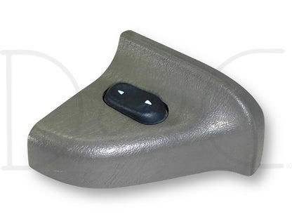 99-01 Ford F250 F350 Crew Cab LH Left Driver Rear Door Window Switch Gray OEM