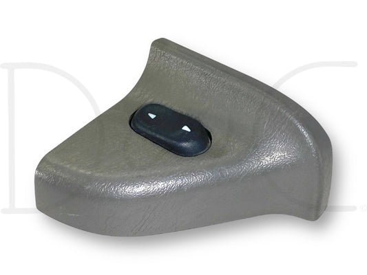 99-01 Ford F250 F350 Crew Cab LH Left Driver Rear Door Window Switch Gray OEM