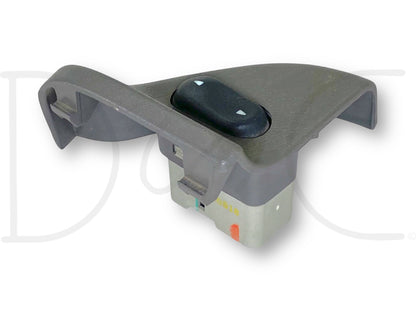99-01 Ford F250 F350 Crew Cab LH Left Driver Rear Door Window Switch Gray OEM