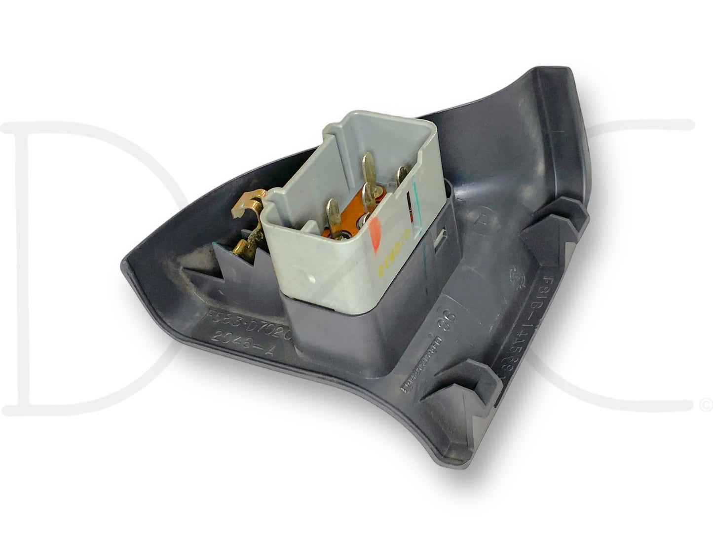 99-01 Ford F250 F350 Crew Cab LH Left Driver Rear Door Window Switch Gray OEM