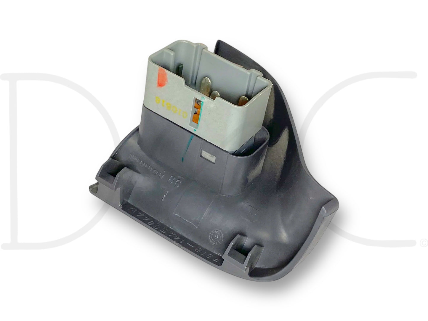 99-01 Ford F250 F350 Crew Cab LH Left Driver Rear Door Window Switch Gray OEM