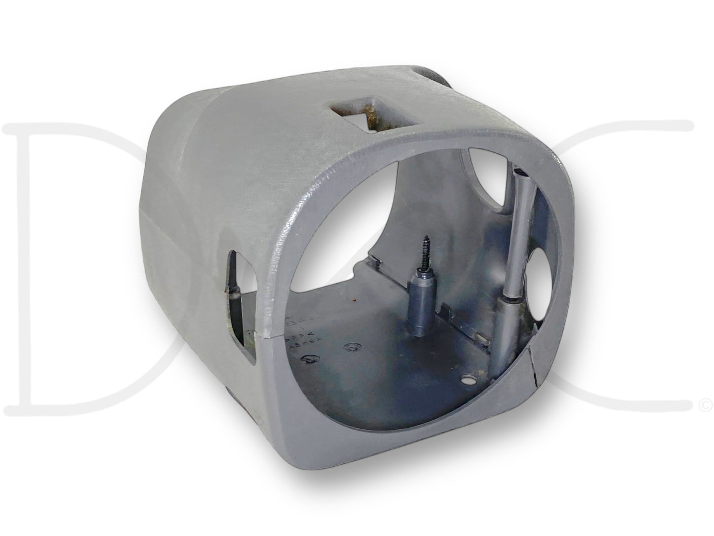 99-02 Ford F250 F350 Steering Column Shroud Tilt Auto Gray Upper Lower