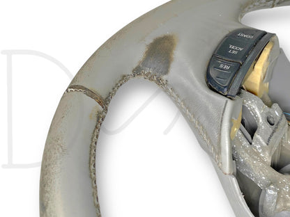 99-02 Ford F250 F350 Steering Wheel W/ Cruise Buttons OE Gray 1L3A-3F563-BAw