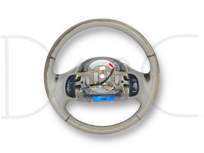 99-02 Ford F250 F350 Steering Wheel W/ Cruise Buttons OE Gray 1L3A-3F563-BAw