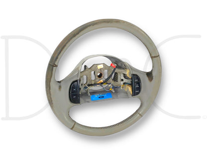 99-02 Ford F250 F350 Steering Wheel W/ Cruise Buttons OE Gray 1L3A-3F563-BAw