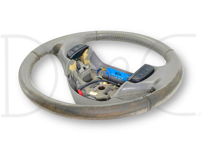 99-02 Ford F250 F350 Steering Wheel W/ Cruise Buttons OE Gray 1L3A-3F563-BAw