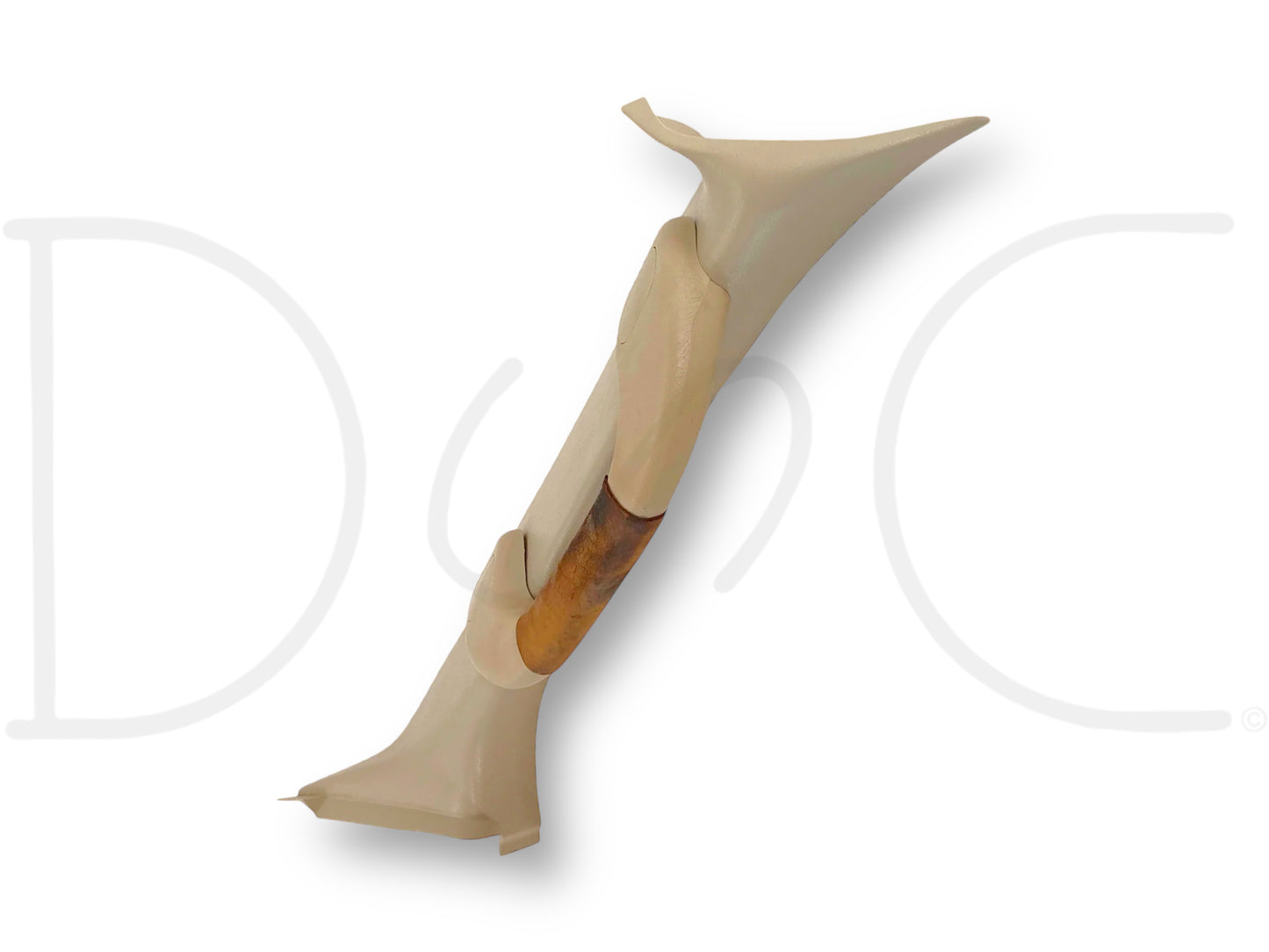 03-07 Ford F250 F350 King Ranch RH Right Passenger A-Pillar Trim Grab Handle Tan