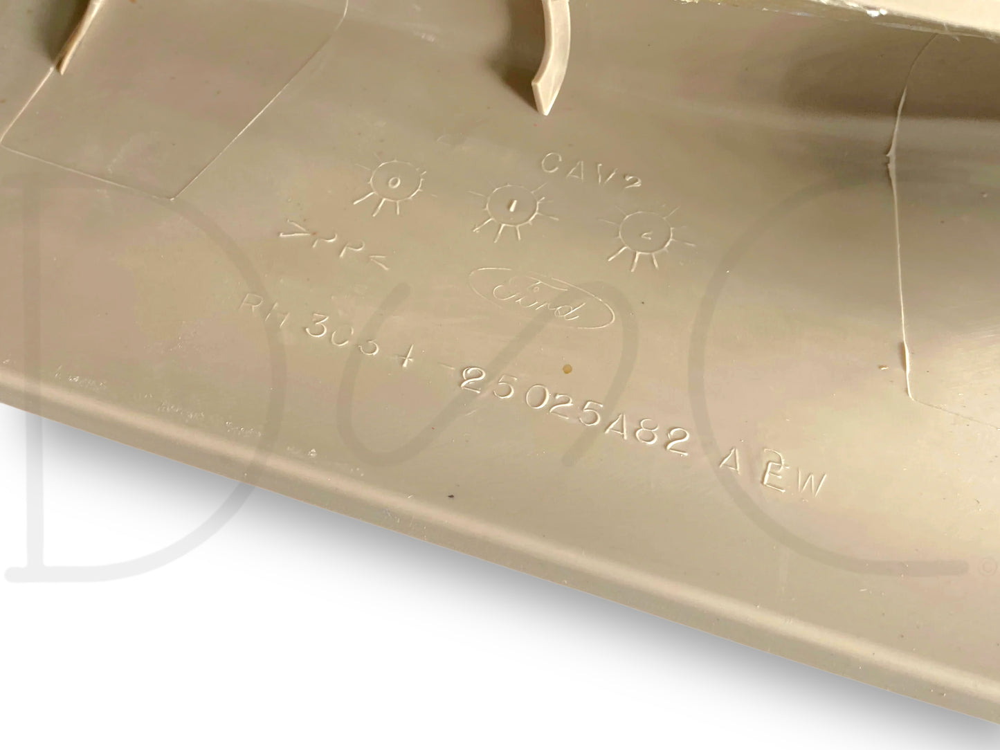 03-07 Ford F250 F350 King Ranch RH Right Passenger A-Pillar Trim Grab Handle Tan