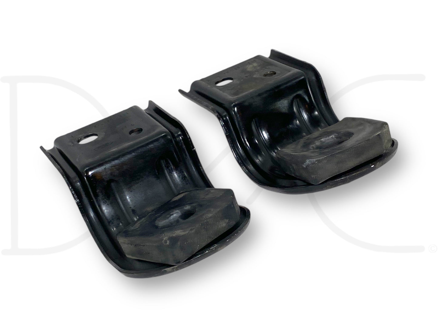 03-07 Ford F250 F350 Upper Radiator Mount Bracket Pair OE Brackets