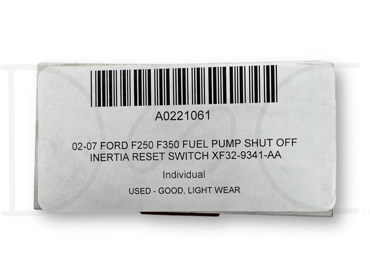 02-07 Ford F250 F350 Fuel Pump Shut Off Inertia Reset Switch Xf32-9341-Aa