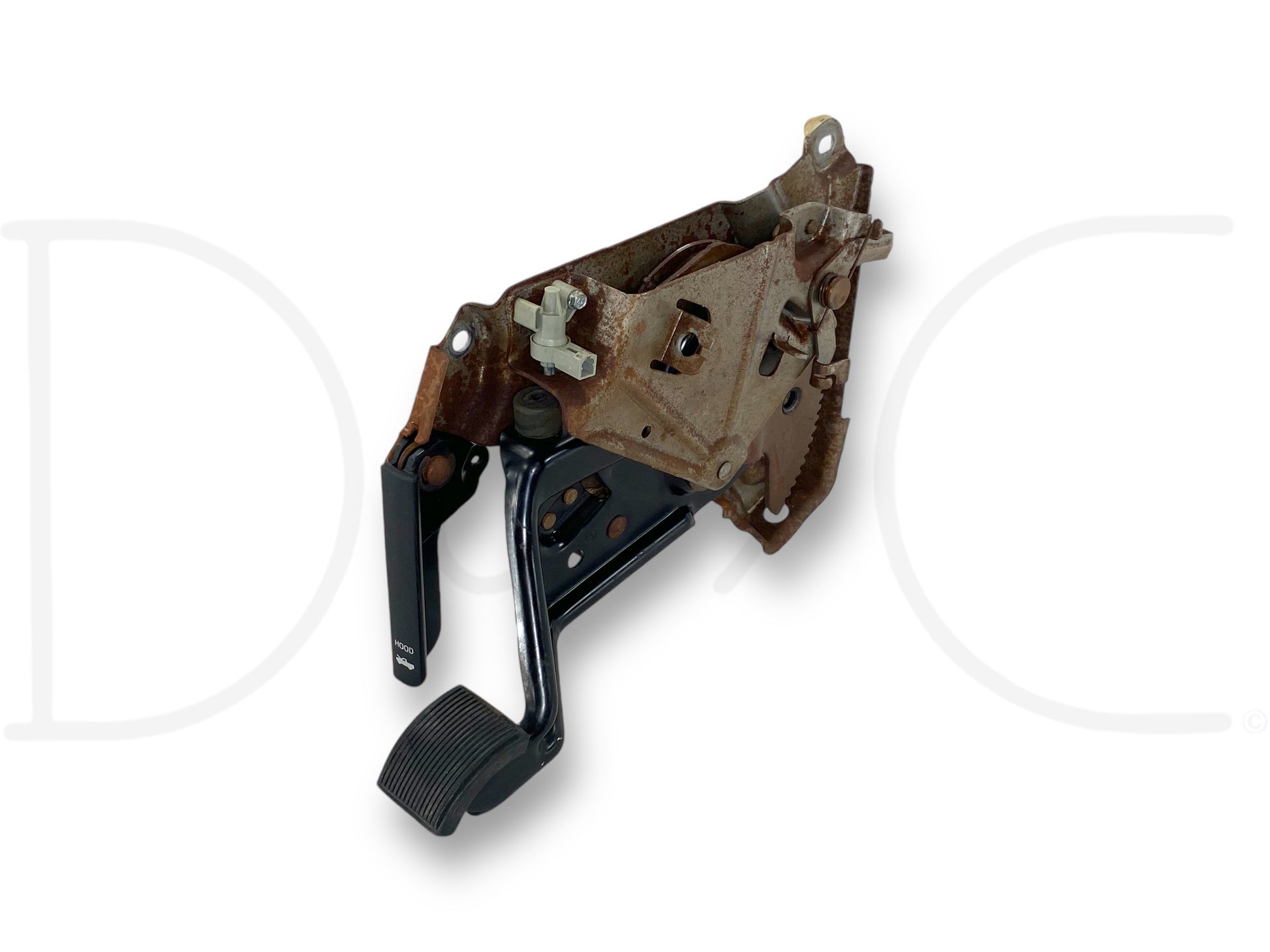 press brake pedal 02-04 Ford F250 F350 EMERGENCY PARKING BRAKE PEDAL ASSEMBLY HOOD RELEASE OEM – DC Diesel LLC