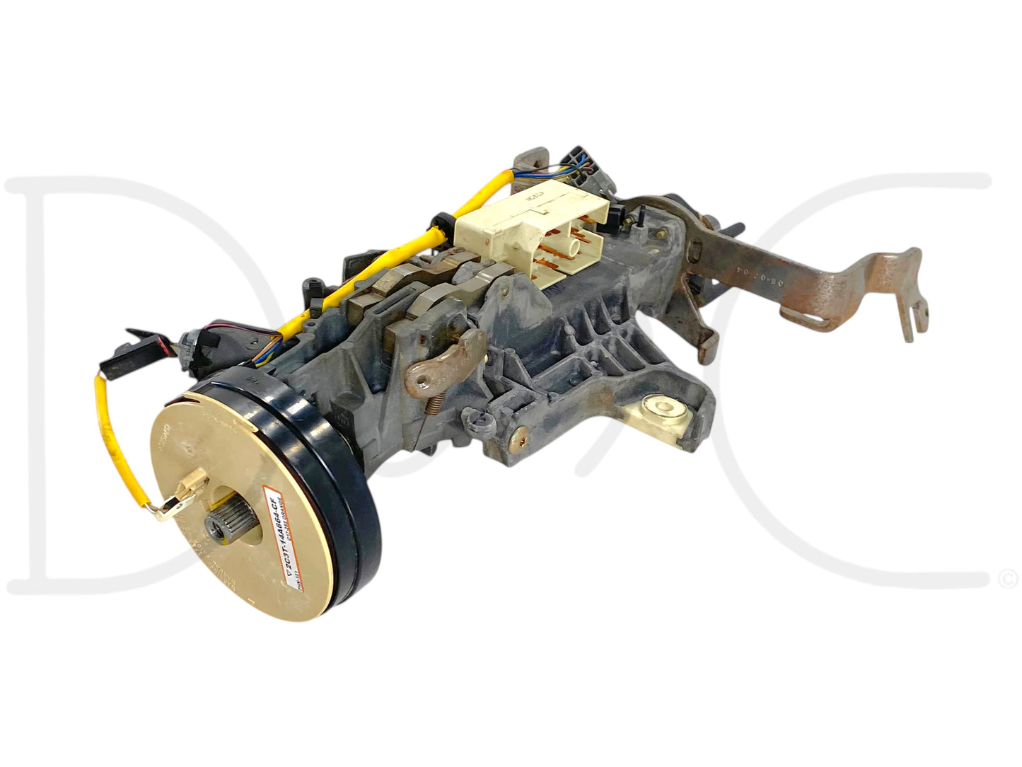 02-04 Ford F250 F350 Tilt Steering Column Auto Trans W/ Key & Clockspring