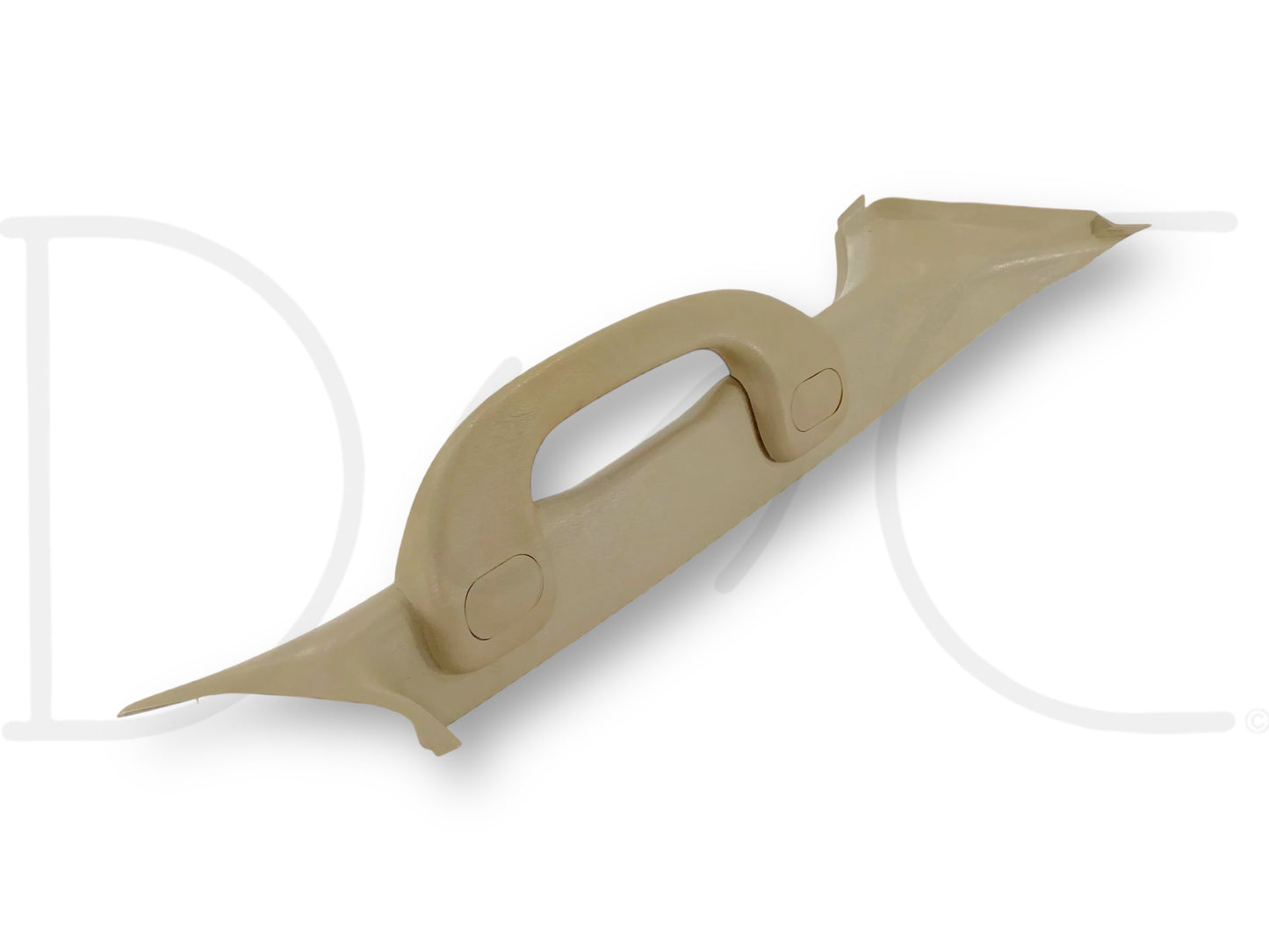 03-07 Ford F250 F350 RH Right Passenger A-Pillar Trim Grab Handle Tan OE
